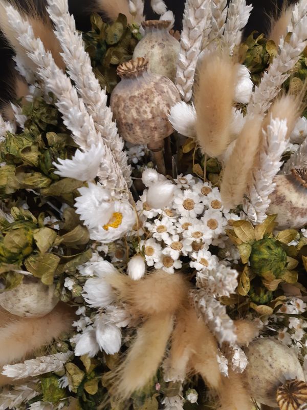 Strohblumen Sträusse und Gestecke -